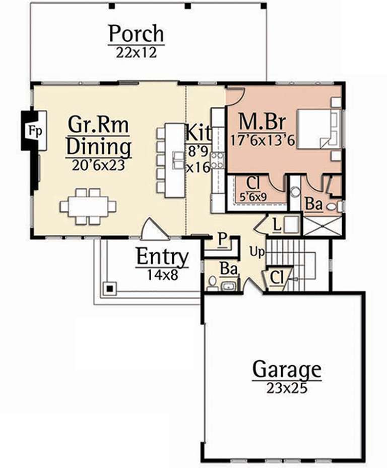 House Plan House Plan #19637 Drawing 1