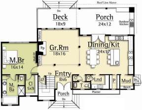 Main Floor  for House Plan #8504-00141