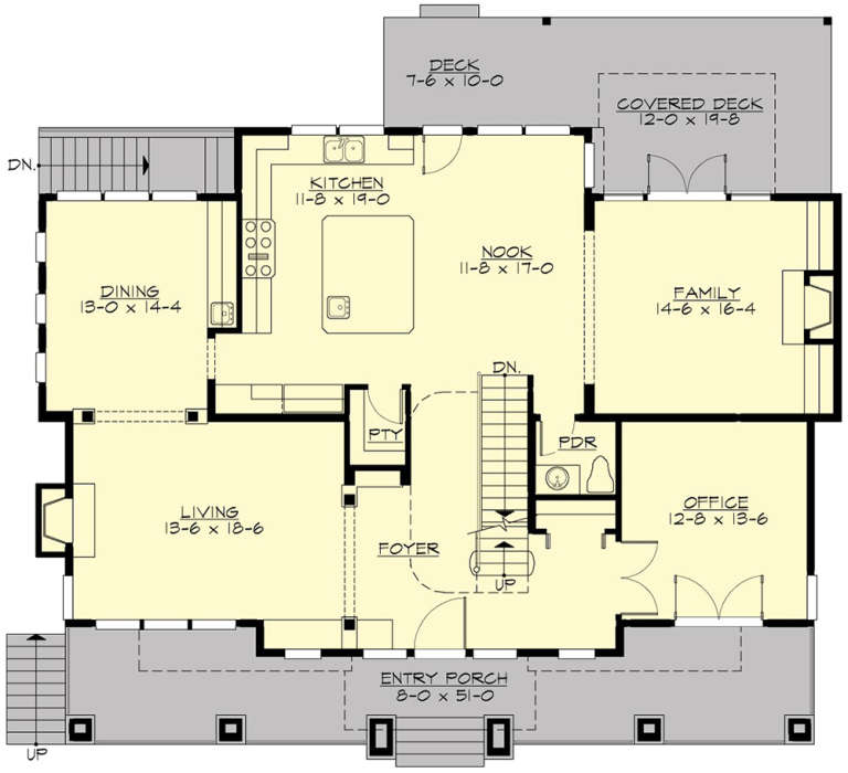 House Plan House Plan #19641 Drawing 1