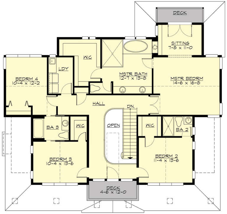 House Plan House Plan #19641 Drawing 2