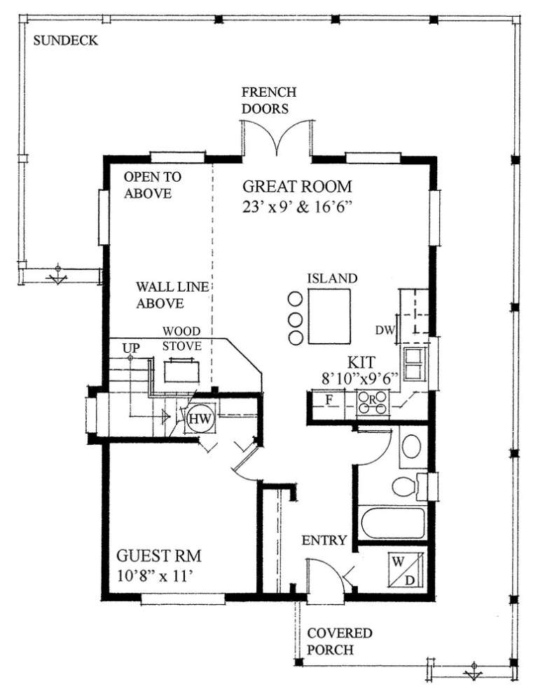 House Plan House Plan #19648 Drawing 1