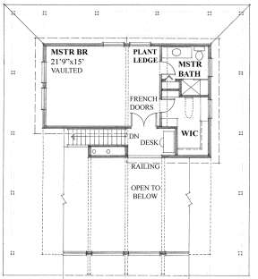Second Floor for House Plan #4177-00030