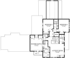 Second Floor for House Plan #3978-00039