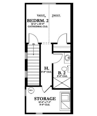 Second Floor for House Plan #3978-00040