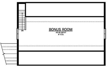 Bonus Room for House Plan #3978-00042