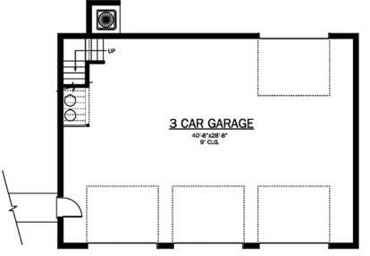 Detached Garage for House Plan #3978-00042