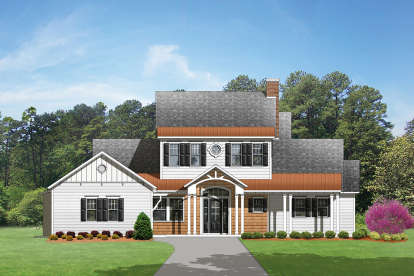 Country House Plan #3978-00043 Elevation Photo