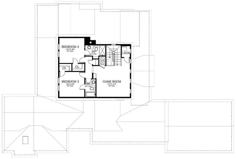 House Plan House Plan #19668 Drawing 2