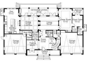 Main Floor  for House Plan #3978-00045
