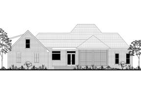 French Country House Plan #041-00175 Elevation Photo