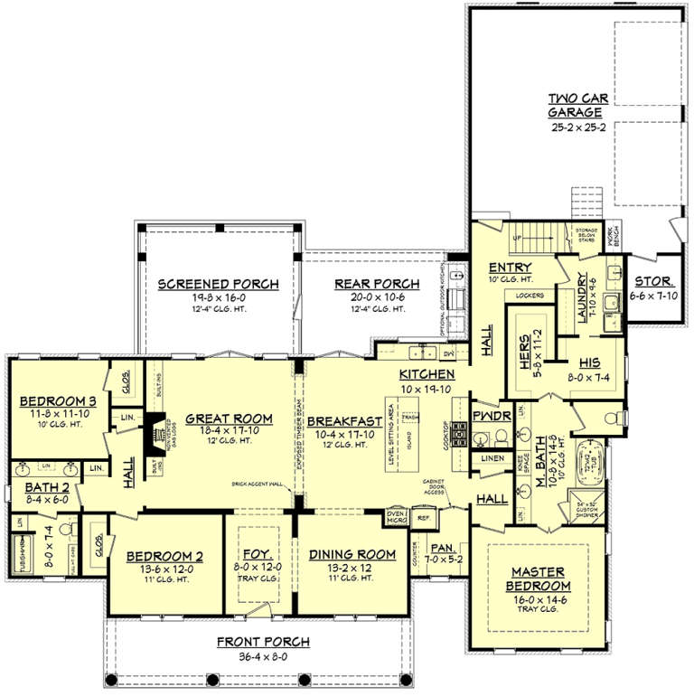 House Plan House Plan #19674 Drawing 1