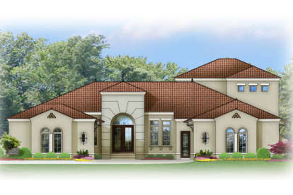 Southwest House Plan #3978-00049 Elevation Photo