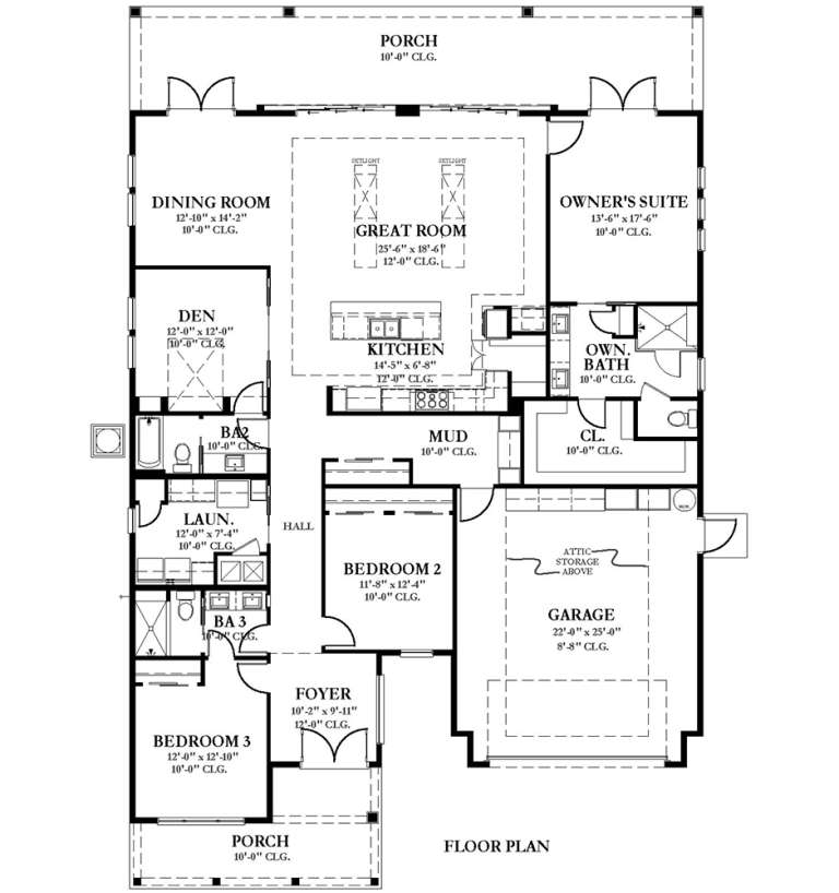 House Plan House Plan #19678 Drawing 1