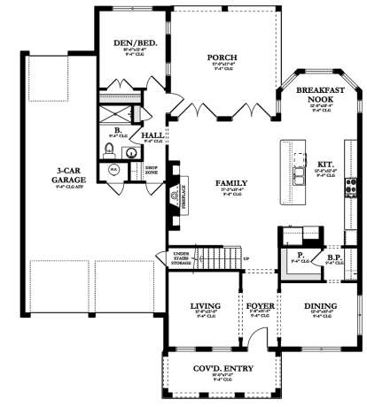 House Plan House Plan #19679 Drawing 1