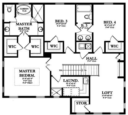House Plan House Plan #19679 Drawing 2