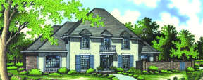 Traditional House Plan #048-00178 Elevation Photo