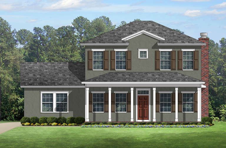 House Plan House Plan #19680 Front Elevation