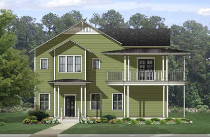 Country House Plan #3978-00055 Elevation Photo