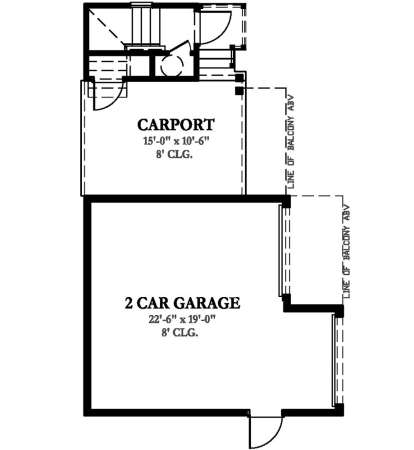 Garage for House Plan #3978-00055
