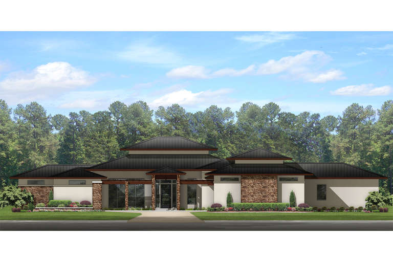 House Plan House Plan #19683 Front Elevation