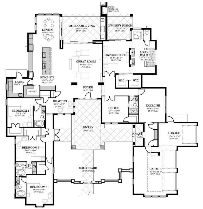 House Plan House Plan #19686 Drawing 1