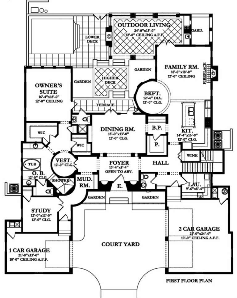 House Plan House Plan #19687 Drawing 1