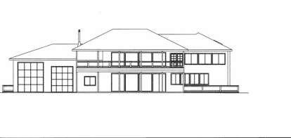 Contemporary House Plan #039-00527 Elevation Photo