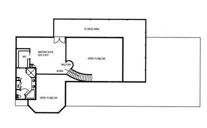 Second Floor for House Plan #039-00527