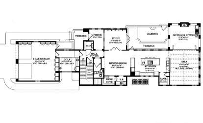 Main Floor  for House Plan #3978-00063