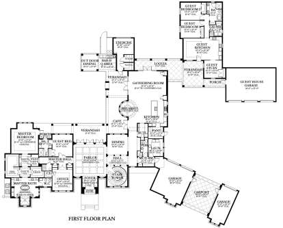 Main Floor  for House Plan #3978-00064