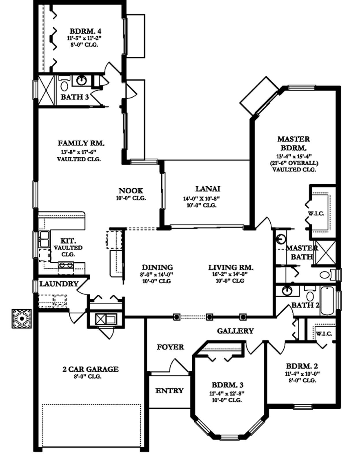 Main Floor  for House Plan #3978-00065