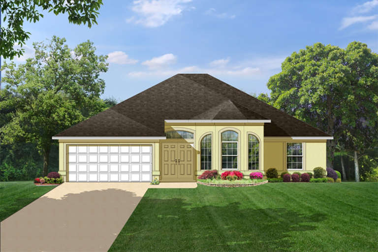 House Plan House Plan #19694 Front Elevation
