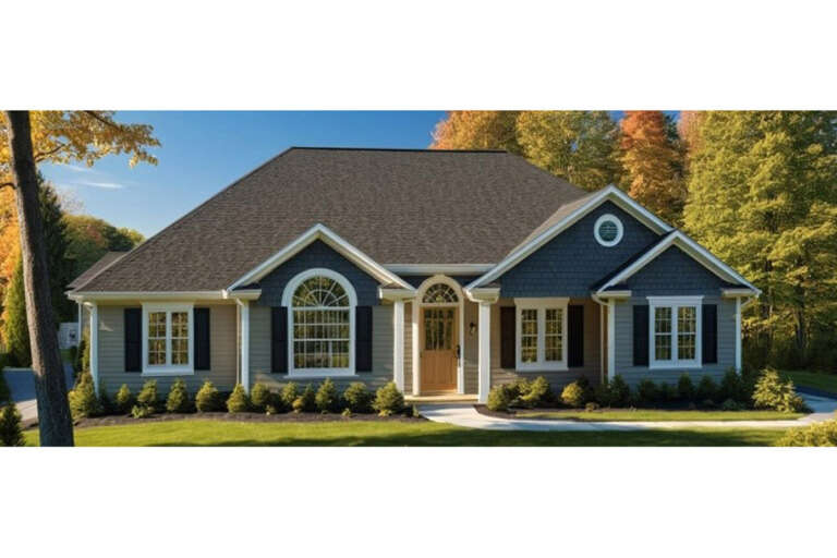 House Plan House Plan #197 Angled Front Elevation