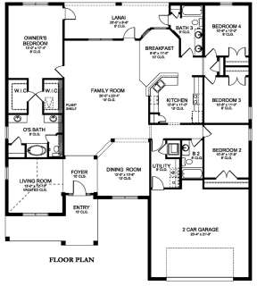 Main Floor  for House Plan #3978-00076