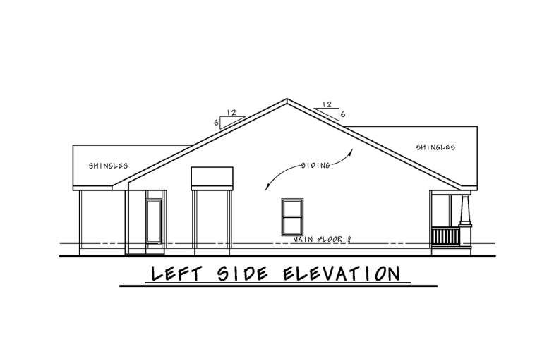 Craftsman House Plan #402-01543 Elevation Photo