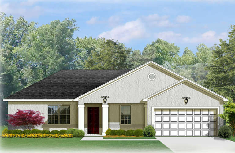 House Plan House Plan #19714 Front Elevation