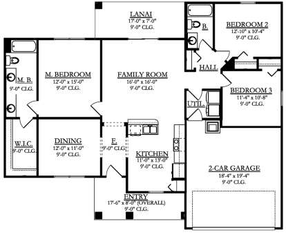 Main Floor  for House Plan #3978-00086