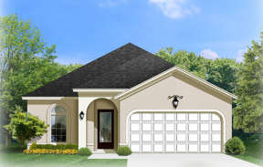 Florida House Plan #3978-00087 Elevation Photo