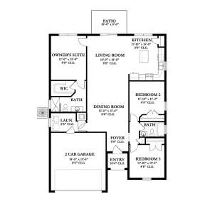Main Floor  for House Plan #3978-00091