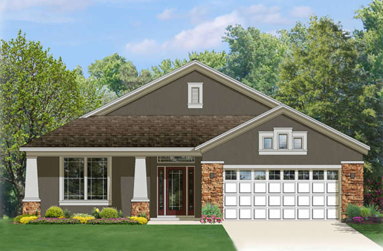 House Plan House Plan #19720 Front Elevation