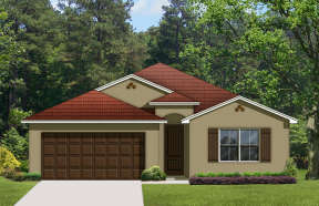 Florida House Plan #3978-00094 Elevation Photo