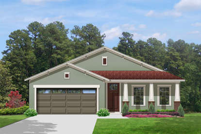 Northwest House Plan #3978-00096 Elevation Photo