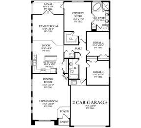 Main Floor  for House Plan #3978-00099