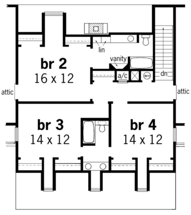 House Plan House Plan #1973 Drawing 2