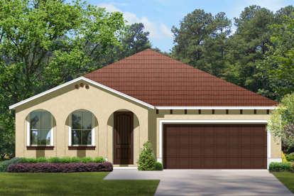 Florida House Plan #3978-00102 Elevation Photo