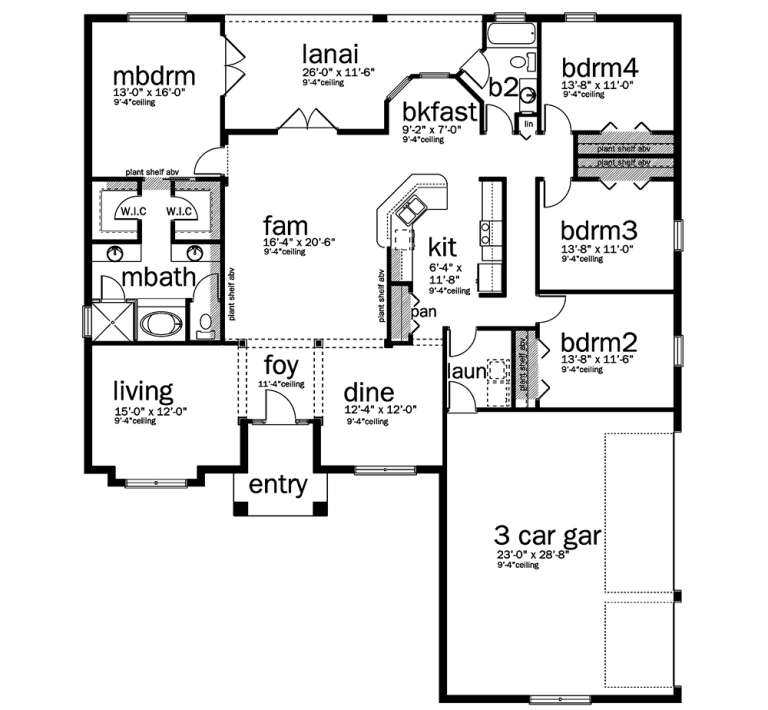 House Plan House Plan #19732 Drawing 1