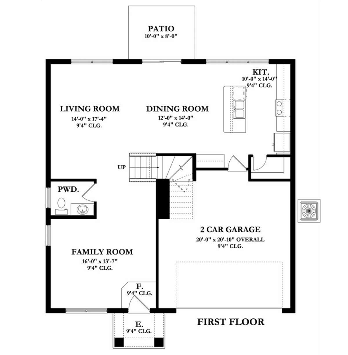 Main Floor  for House Plan #3978-00105