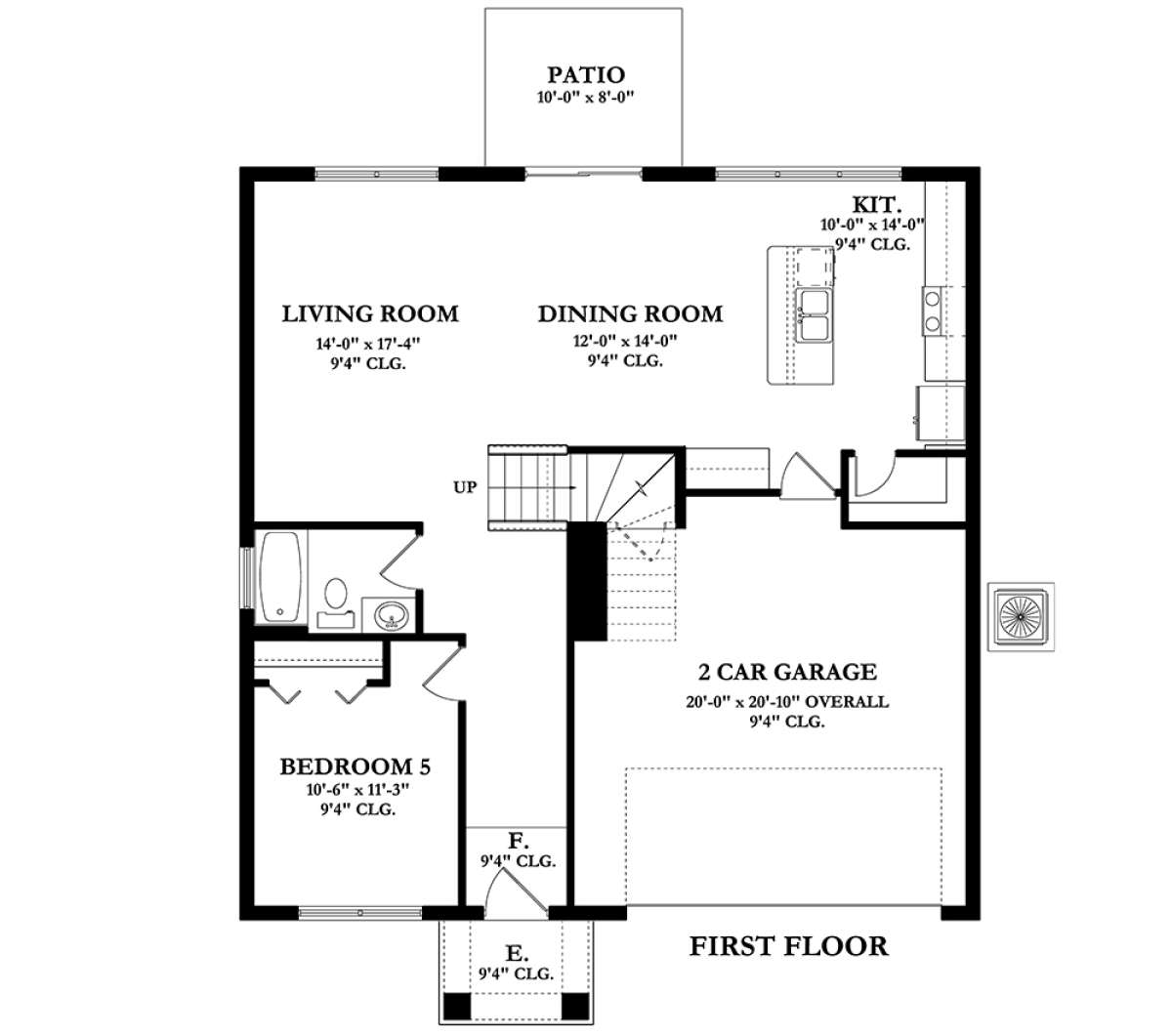 Main Floor  for House Plan #3978-00106
