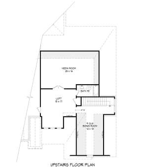 Second Floor for House Plan #940-00102