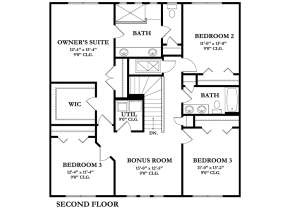 Second Floor for House Plan #3978-00108